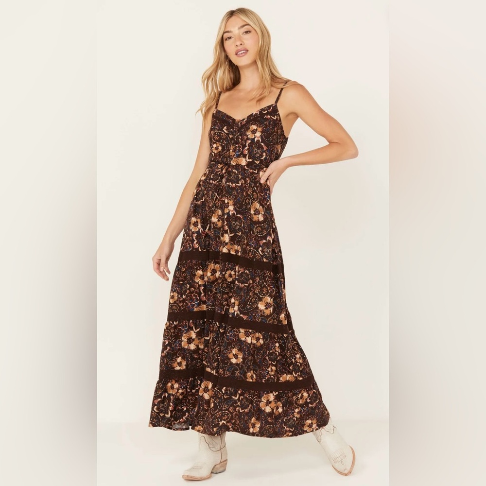 Idyllwind, Poppy floral print maxi dress. Brand new, never worn.